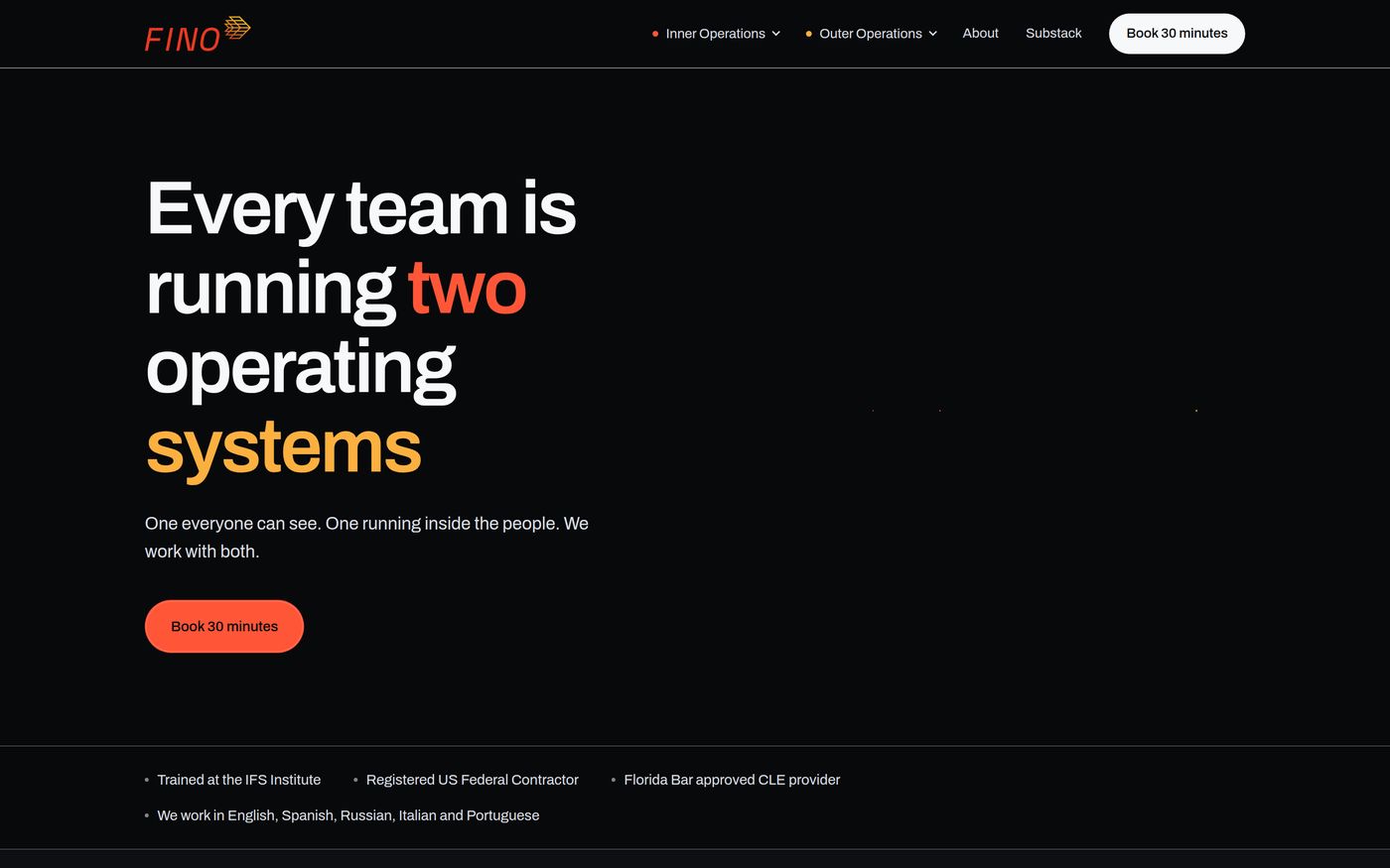 The FINO website